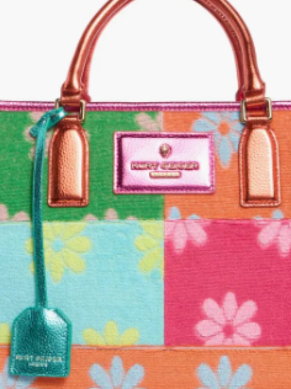 KURT GEIGER LONDON Chiswick Floral Tote Bag - Picture 7 of 7